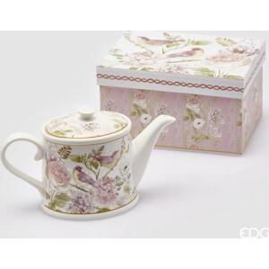 Porcelánová konvice 600 ml Blooming Garden, 11x19x14 cm