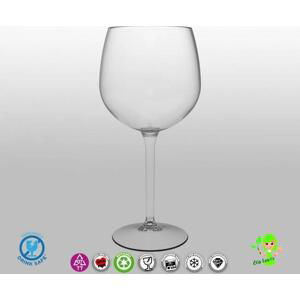 Relax na MAX Plastová sklenice Ballon Mix na víno, cocktail 580ml - nerozbitná, Gold Plast