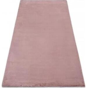 Dywany Luszczow Kusový koberec BUNNY růžový, imitace králíčí kožešiny Rozměr koberce: 60 x 100 cm