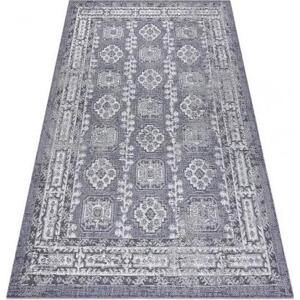 Dywany Luszczow Kusový koberec SISAL SION vzor rámu, ornament vintage 2832 modrý / růžový / ecru Rozměr koberce: 180 x 270 cm