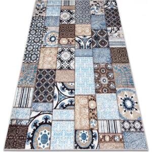 Kusový koberec Aruno hnědomodrý 80x150cm
