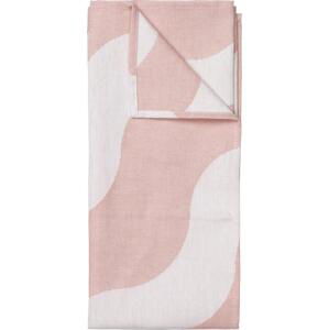 Broste Utěrka Tide Dusty Rose - set 2 ks, růžová barva, textil