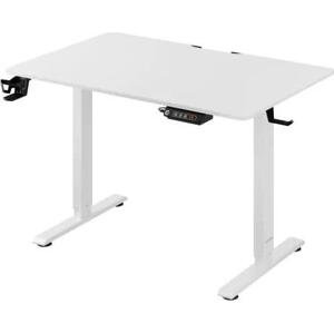 Deuba Výškově nastavitelný kancelářský stůl bílý - 110x60x118 cm