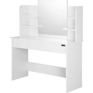 Deuba Toaletní stolek Lucia 108x140x40 cm - bílý