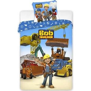 Dětské bavlněné povlečení Bob the Builder
