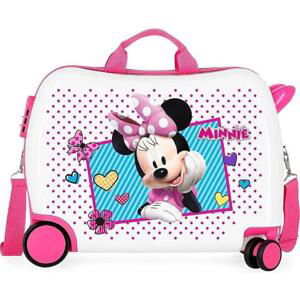 JOUMMABAGS Dětský kufřík na kolečkách Minnie Joy MAXI ABS plast 34 l