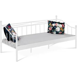 Postel 90x200cm BED-1905 BK černá Autronic Bílá