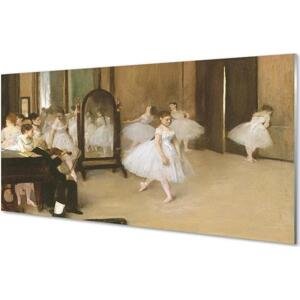 akrylový obraz Baletní tanec zábava 120x60 cm