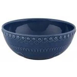 Salátová Mísa 23 Cm, Tmavě Modrá - Keramika