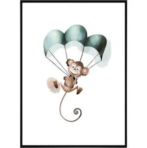Flying monkey - 50x70 cm Obraz