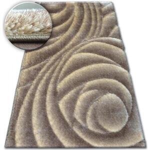 Luxusní kusový koberec Shaggy Rose béžový 120x170cm