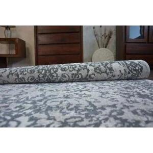 koberec VINTAGE 22208/356 šedá klasická rozeta velikost 160x230 cm | krásné koberce cz