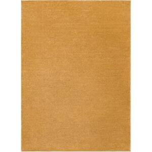 koberec SOFTY, Jednotný, Jednobarevný, zlatý velikost 140x190 cm | krásné koberce cz