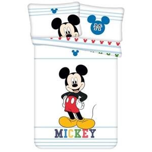 JERRY FABRICS Povlečení do postýlky Mickey colors Bavlna, 100/135, 40/60 cm