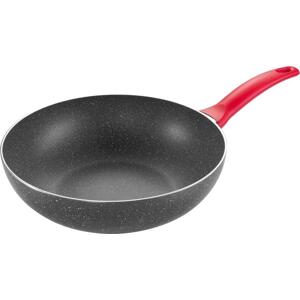 Wok MANICO ROSSO ø 28 cm