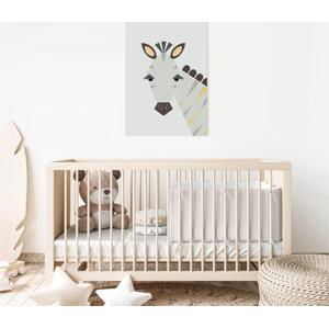 Dětský obraz - Geometrická Zebra 50 x 40 cm