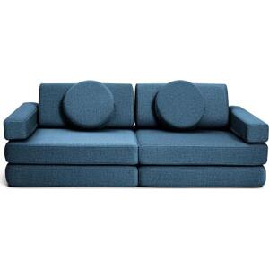 Rozkládací malá dětská pěnová pohovka a bunker SHAPPY PLAY SOFA ORIGINAL MINI více barev Barva: Navy Blue