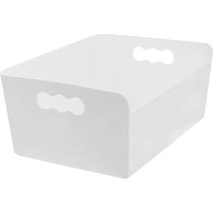 Orion M - Úložný box, krabice, víceúčelový organizér ala ikea, TIBOX, bílý