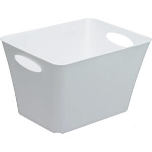 XXL - Úložný box Rotho LIVING, 43x32x26cm (24l) bílý