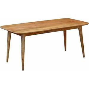 Velký jídelní stůl s trnožemi vyrobený z vyzrálého tvrdého dřeva 180 cm