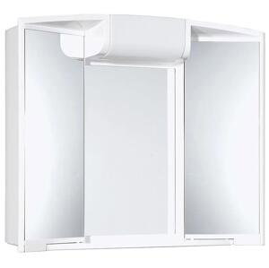 Jokey Plastové skříňky ANGY Zrcadlová skříňka (galerka) - bílá - š. 59 cm, v. 50 cm, hl. 15 cm 185412020-0110
