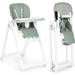 ECOTOYS Dětská jídelní židle Basic Green