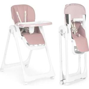 ECOTOYS Dětská jídelní židle Basic Rose