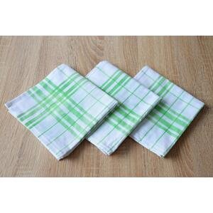 Jahu colection Bavlněná kuchyňská utěrka - zelená multipack Multipack: 20 kusů