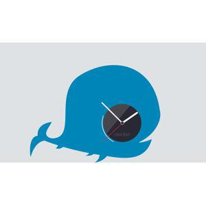 Clocker Nalepovací hodiny Whale Barva ciferníku: Černá