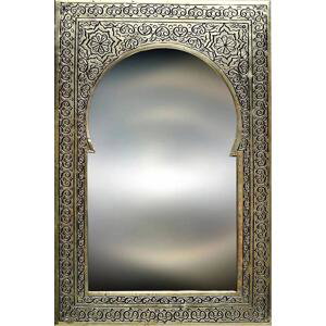 Štříbrné zrcadlo Jawaher 37x 25 cm