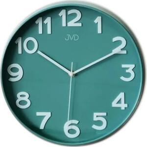 Plastové pastelové nástěnné tiché netikající dětské hodiny JVD HX9229.1