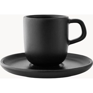 Šálky na espresso's podšálky Nordic Kitchen, 4 ks