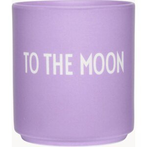 Designový pohárek's nápisem TO THE MOON Favourite