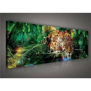 Obraz na plátně jaguár 145 x 45 cm