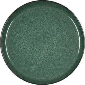 Bitz Kameninový mělký talíř 27 cm Black/Green