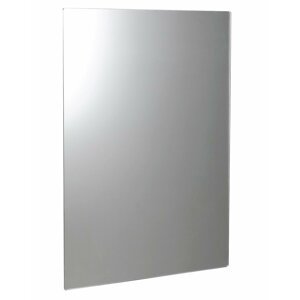 Sapho PLAIN zrcadlo 60x80cm, zakulacené rohy, bez úchytu