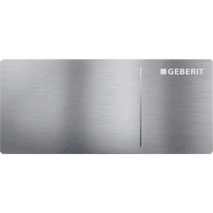 Geberit Omega70 Ovládací tlačítko splachování, kartáčovaný nerez 115.083.FW.1