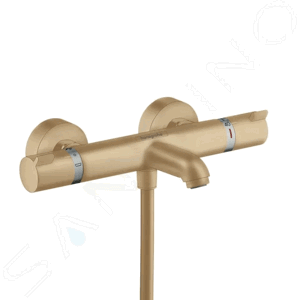 Hansgrohe Ecostat Comfort Termostatická vanová baterie, kartáčovaný bronz 13114140