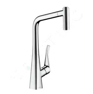 Hansgrohe Metris New Dřezová baterie s výsuvnou sprškou, chrom 14820000