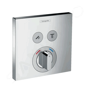 Hansgrohe Shower Select Baterie pod omítku pro 2 spotřebiče, chrom 15768000