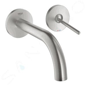 Grohe Atrio Umyvadlová baterie pod omítku, 2-otvorová instalace, supersteel 19287DC3