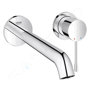 Grohe Essence Umyvadlová baterie L pod omítku, 2-otvorová instalace, chrom 19967001