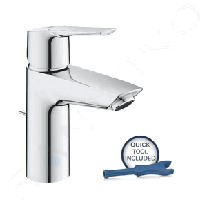 Grohe QuickFix Start Umyvadlová baterie s výpustí, chrom 24209002