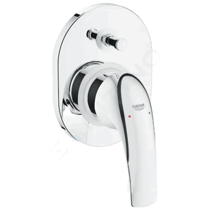 Grohe BauCurve Vanová baterie pod omítku, s tělesem, chrom 29043000