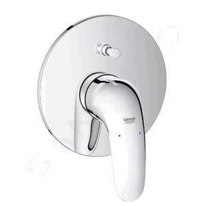 Grohe Eurostyle Páková vanová baterie pod omítku, chrom 29099003