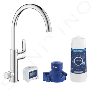 Grohe Blue Pure Set dřezové baterie EuroSmart s filtrací, chrom 30383000