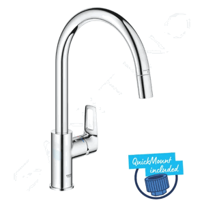 Grohe Start Loop Dřezová baterie s výsuvnou koncovkou, chrom 30556000