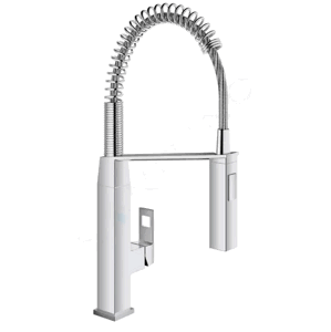 Grohe Eurocube Páková dřezová baterie, chrom 31395000