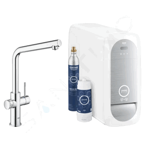 Grohe Blue Home Dřezová baterie s chladícím zařízením a filtrací, chrom 31454001