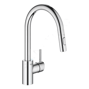 Grohe Concetto Dřezová baterie s výsuvnou sprškou, chrom 31483002